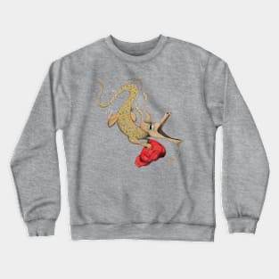 dragon with Mao's head Crewneck Sweatshirt